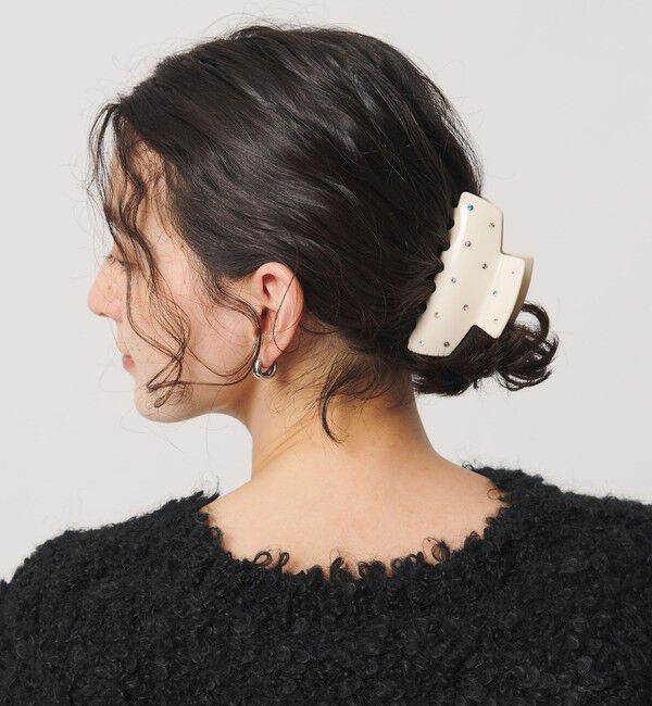BEAUTY&YOUTH UNITED ARROWS「カラーストーン ヘアクリップ」|ヘアバンド|NATURAL