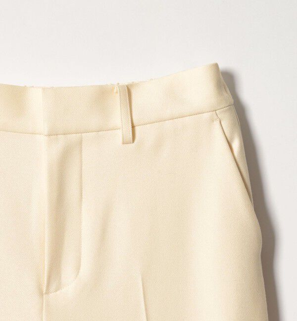 BEAUTY&YOUTH UNITED ARROWS「裏起毛バックゴム ストレートパンツ ウォッシャブル」|スラックス|
