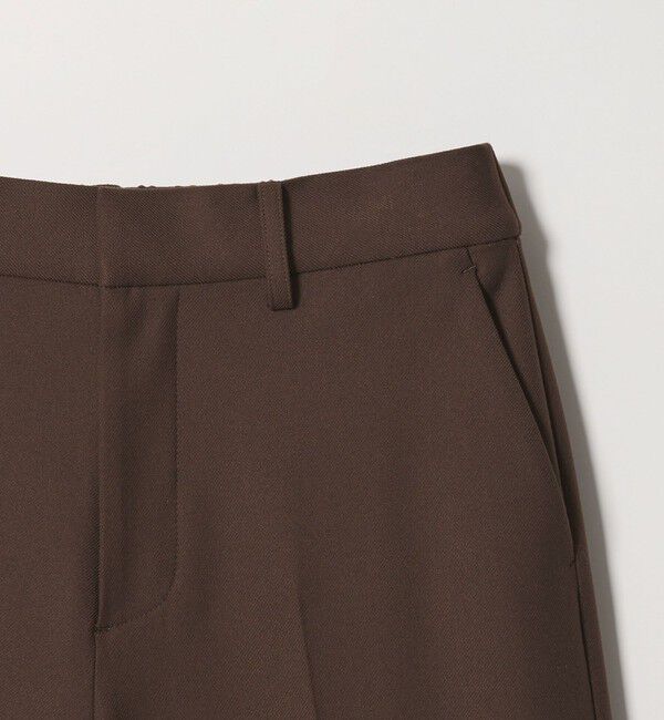 BEAUTY&YOUTH UNITED ARROWS「裏起毛バックゴム ストレートパンツ ウォッシャブル」|スラックス|