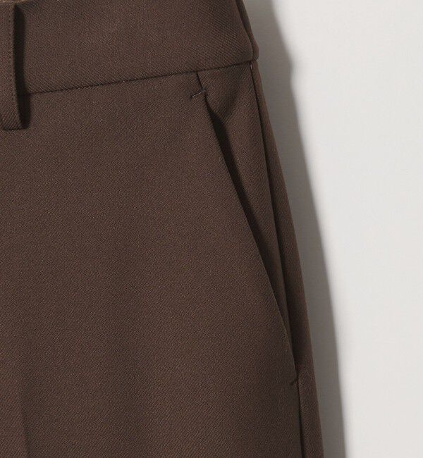 BEAUTY&YOUTH UNITED ARROWS「裏起毛バックゴム ストレートパンツ ウォッシャブル」|スラックス|