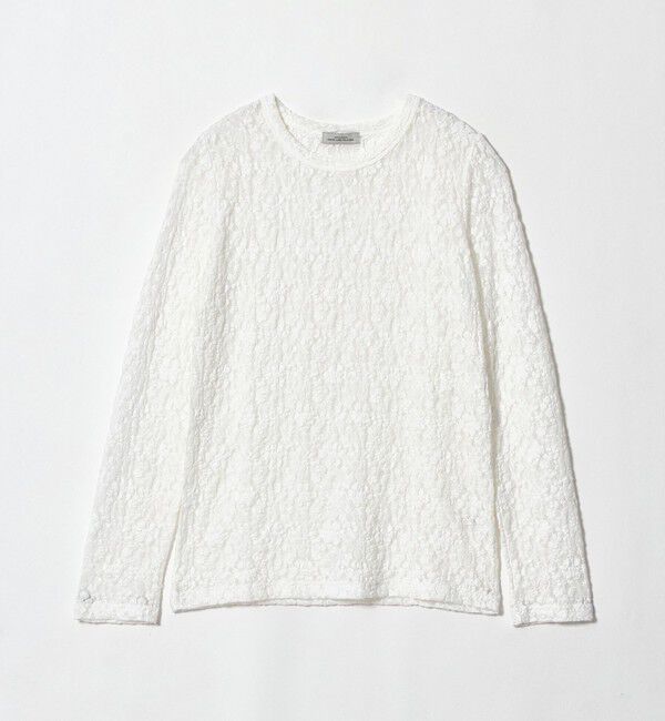 UNITED ARROWS green label relaxing「【WEB限定】＜at ease＞レース プルオーバー カットソー」|Tシャツ・カットソー|