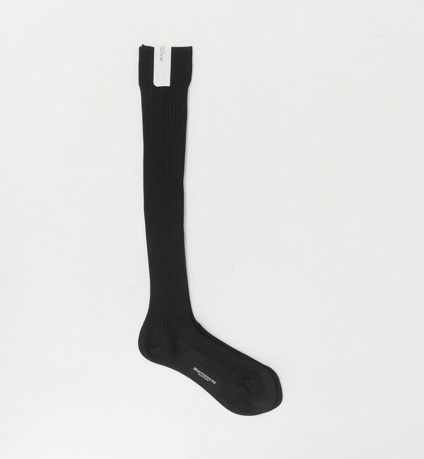 BEAUTY&YOUTH UNITED ARROWS「リブ ハイソックス」|ソックス|BLACK