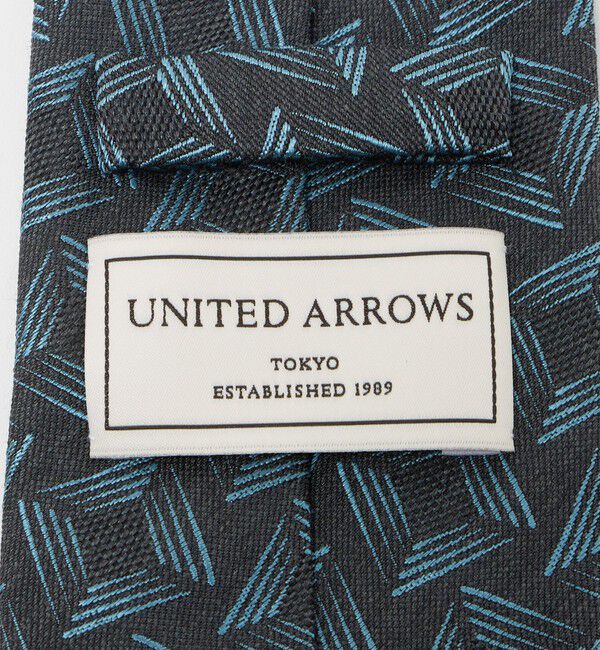 UNITED ARROWS「スクエア ジャガード ネクタイ」|ネクタイ・蝶ネクタイ|