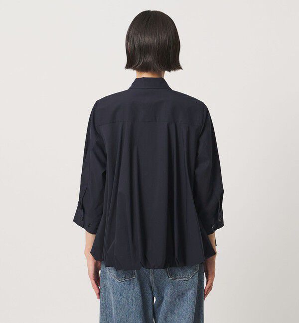 UNITED ARROWS「８分袖 バルーン シャツ」|シャツ・ブラウス|