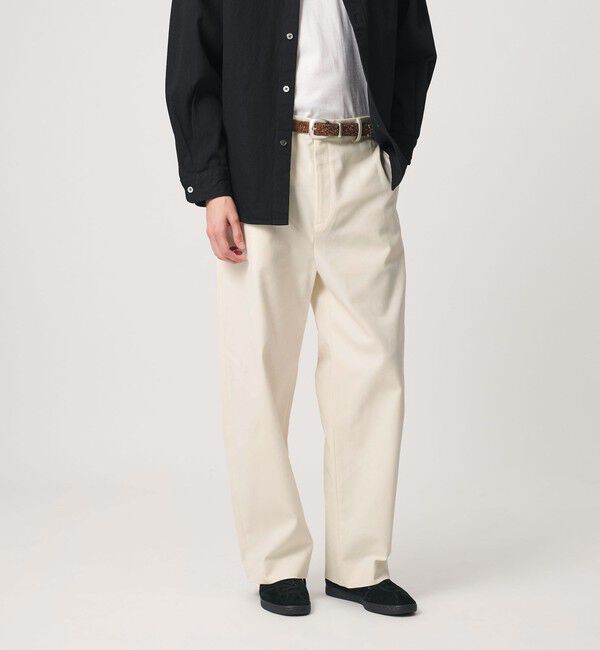 BEAUTY&YOUTH UNITED ARROWS「ハイツイスト コットン カーブ パンツ NO.8」|チノ|