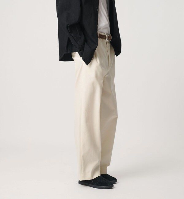 BEAUTY&YOUTH UNITED ARROWS「ハイツイスト コットン カーブ パンツ NO.8」|チノ|