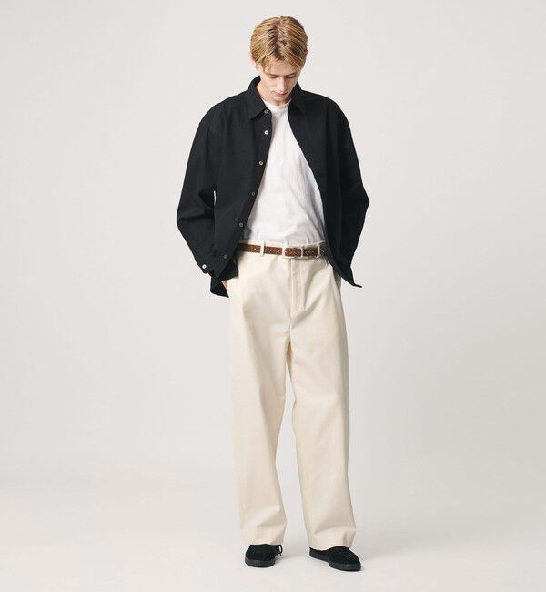BEAUTY&YOUTH UNITED ARROWS「ハイツイスト コットン カーブ パンツ NO.8」|チノ|