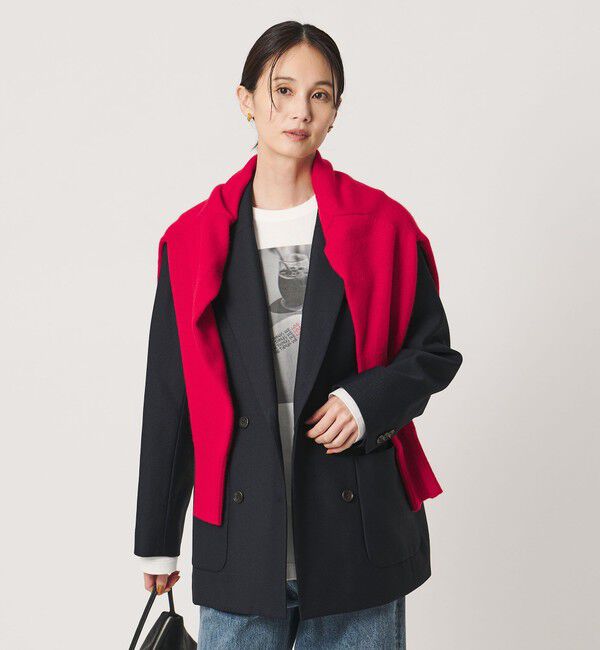 UNITED ARROWS「T/W 4ボタン ジャケット」|テーラードジャケット|