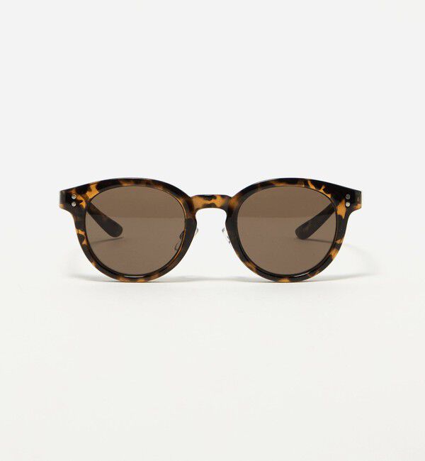 UNITED ARROWS green label relaxing「ボリューム ボストンカラー レンズ メガネ」|メガネ|MD.BROWN