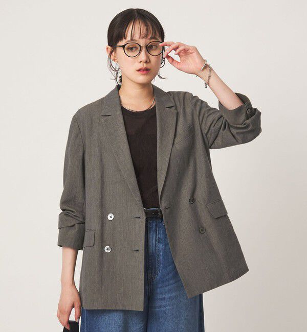 UNITED ARROWS green label relaxing「FAbRICA ダブルジャケット」|テーラードジャケット|