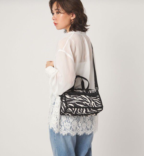 UNITED ARROWS green label relaxing「【別注】＜LeSportsac＞デラックスミニダッフル バッグ（ゼブラ柄）」|ショルダー・メッセンジャー|