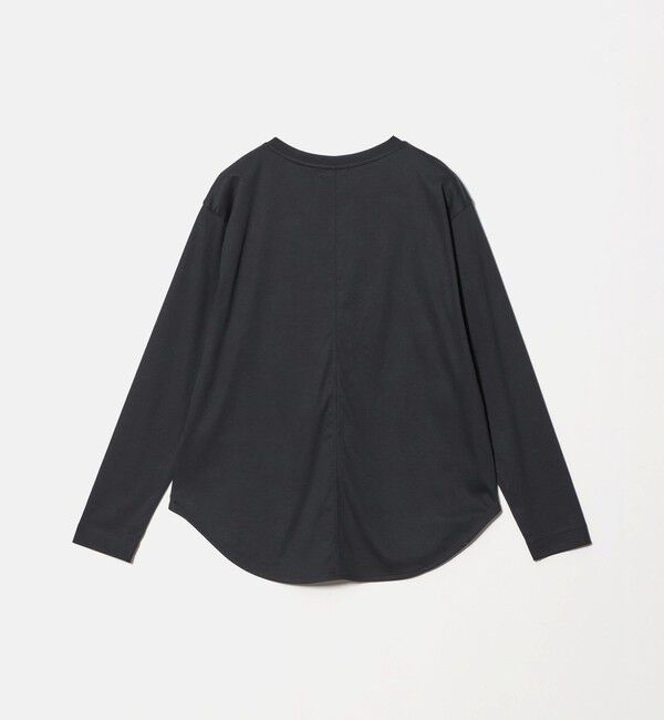 UNITED ARROWS green label relaxing「ラウンドヘム スムース ロングスリーブ プルオーバー カットソー」|Tシャツ・カットソー|
