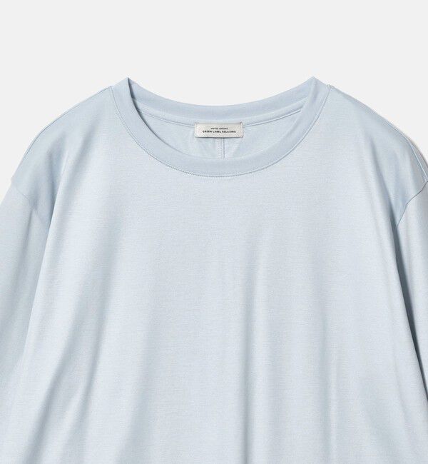 UNITED ARROWS green label relaxing「ラウンドヘム スムース ロングスリーブ プルオーバー カットソー」|Tシャツ・カットソー|