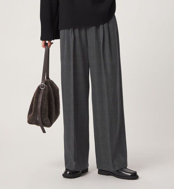 UNITED ARROWS green label relaxing「［size SHORT/TALLあり］キモウ ニーハイワイドパンツ」|その他|