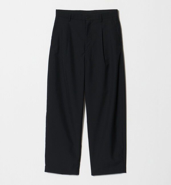 BEAUTY&YOUTH UNITED ARROWS「トロピカル TW バレル スラックス NO.9」|チノ|BLACK