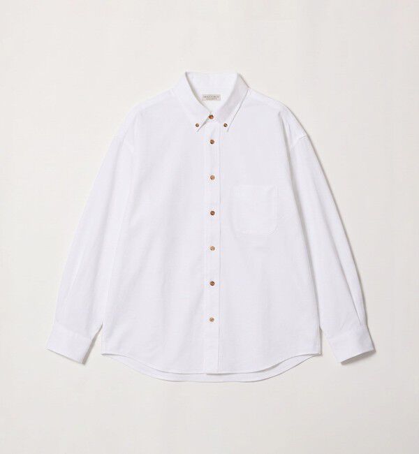 BEAUTY&YOUTH UNITED ARROWS「クイック ストレッチ シャンブレー ボタンダウン シャツ SLIM型 吸水速乾 タテヨコストレッチ」|シャツ・ブラウス|