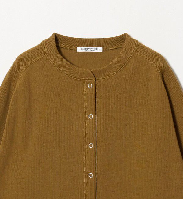 BEAUTY&YOUTH UNITED ARROWS「ダブルフェイス リングボタンカーディガン」|カーディガン|