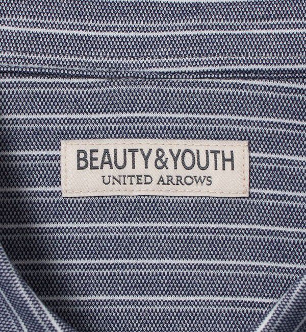BEAUTY&YOUTH UNITED ARROWS「クイック ストレッチ ストライプ レギュラー シャツ SLIM型  吸水速乾 タテヨコストレッチ」|シャツ・ブラウス|