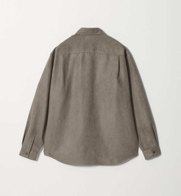 BEAUTY&YOUTH UNITED ARROWS「【WEB限定 WARDROBE SMART】スエードライク シャツ」|シャツ・ブラウス|