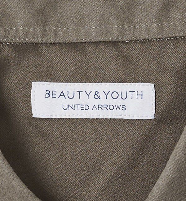 BEAUTY&YOUTH UNITED ARROWS「【WEB限定 WARDROBE SMART】スエードライク シャツ」|シャツ・ブラウス|