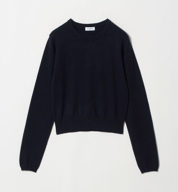 ATTISESSION「＜ATTISESSION＞ショート プルオーバーニット」|ニット・セーター|NAVY