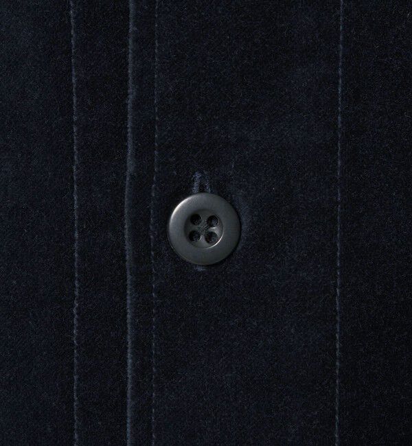 STEVEN ALAN「＜Steven Alan＞ オーガニックコットン ベルベット オープンカラー オーバー シャツ」|シャツ・ブラウス|