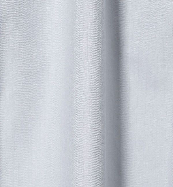 UNITED ARROWS green label relaxing「コットン ヘリンボーン ワイドカラー ドレスシャツ -形態安定-」|シャツ・ブラウス|