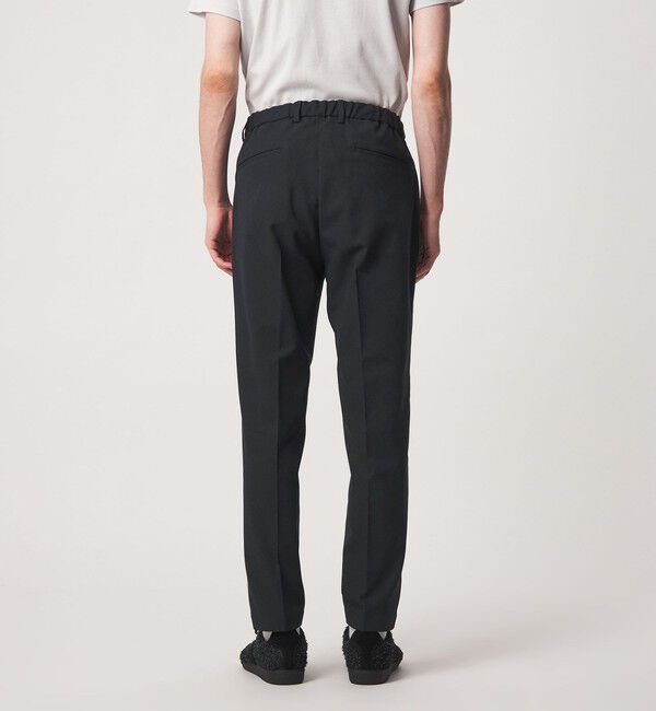 UNITED ARROWS green label relaxing「【WEB限定】JUST fit ウールライク 1プリーツ イージーパンツ -ストレッチ-」|チノ|