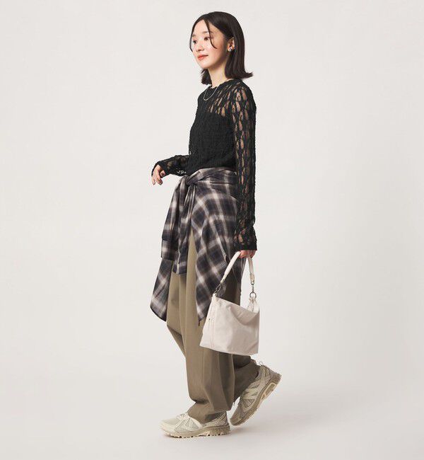 UNITED ARROWS green label relaxing「【WEB限定】＜at ease＞レース カットソー」|Tシャツ・カットソー|