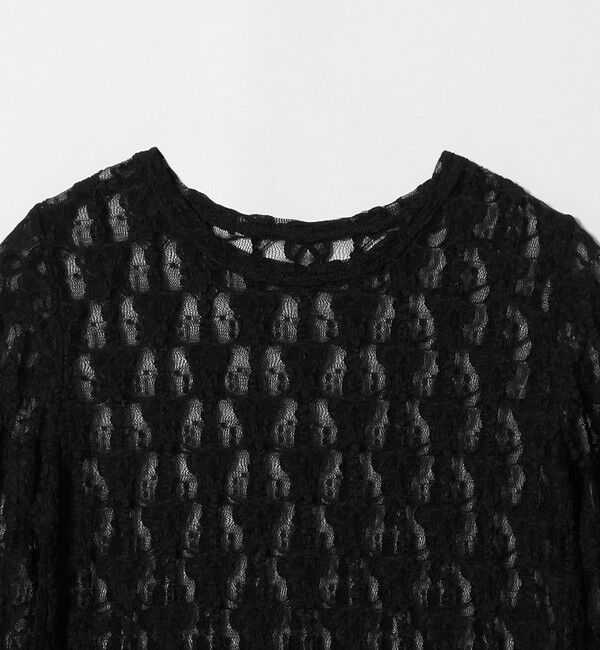 UNITED ARROWS green label relaxing「【WEB限定】＜at ease＞レース カットソー」|Tシャツ・カットソー|