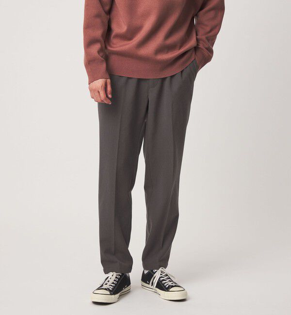 UNITED ARROWS green label relaxing「TRカルゼ 裏起毛 オルマイ パンツ  R2 -2WAYストレッチ-」|その他|DK.BROWN