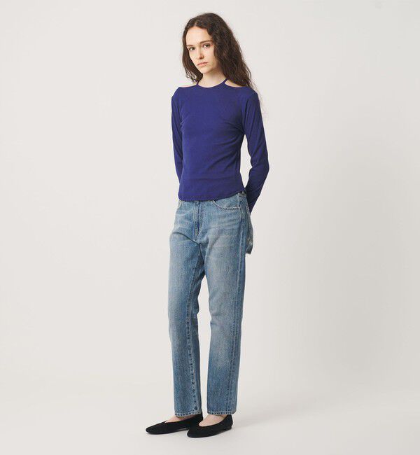 ATTISESSION「＜ATTISESSION＞コットンカシミヤ ホルターネックカットソー」|Tシャツ・カットソー|COBALT