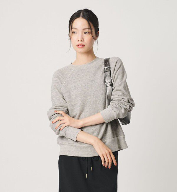 BEAUTY&YOUTH UNITED ARROWS「コットン 裏毛 スウェット ラグラン プルオーバー」|スウェット・ジャージ|LT.GRAY