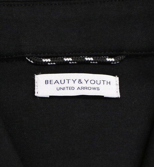 BEAUTY&YOUTH UNITED ARROWS「【WEB限定 WARDROBE SMART】ダブルニット ハリントン ジャケット/セットアップ対応 【抗菌・防臭】」|カーディガン|