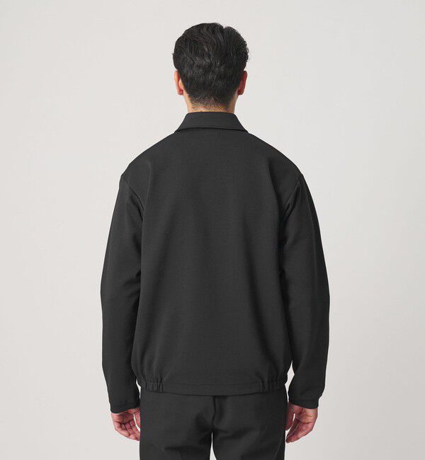 BEAUTY&YOUTH UNITED ARROWS「【WEB限定 WARDROBE SMART】ダブルニット ハリントン ジャケット/セットアップ対応 【抗菌・防臭】」|カーディガン|