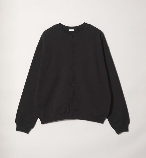 BEAUTY&YOUTH UNITED ARROWS「【WEB限定】クルーネック スウェット カーディガン」|カーディガン|BLACK