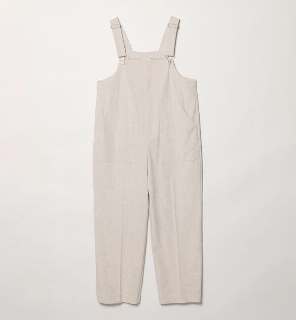 conte「＜conte＞スエードライク サロペット」|オールインワン|OFF WHITE