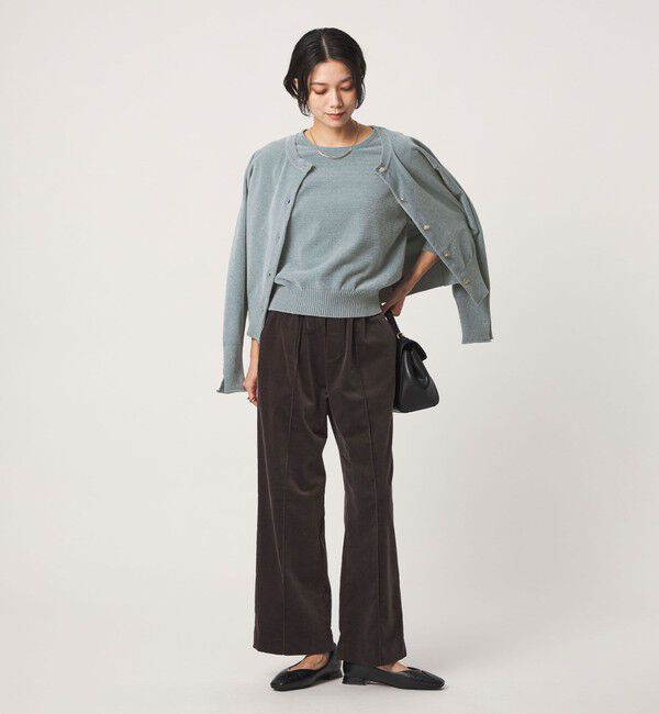 UNITED ARROWS green label relaxing「【結論シリーズ】ふれてモールニットカーデ」|カーディガン|