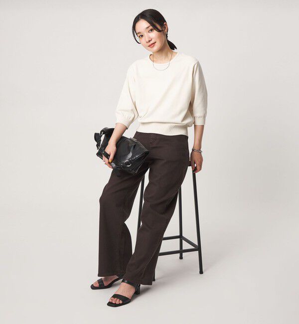UNITED ARROWS green label relaxing「【結論シリーズ】ふれてモールニット」|ニット・セーター|