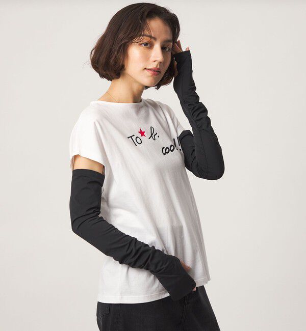 UNITED ARROWS green label relaxing「【WEB限定】アームカバー UVカット 遮熱 接触冷感」|その他|