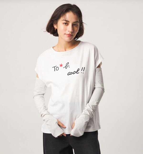 UNITED ARROWS green label relaxing「【WEB限定】アームカバー UVカット 遮熱 接触冷感」|その他|