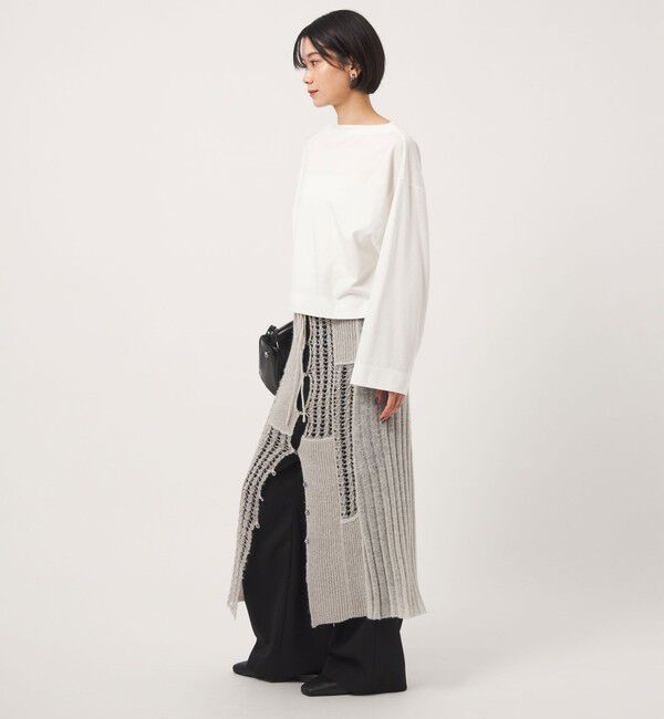 UNITED ARROWS green label relaxing「【別注】＜tyn.TGOR＞パネル ニット スカート」|タイト|