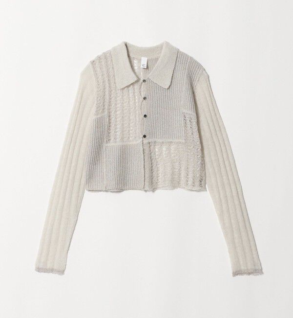 UNITED ARROWS green label relaxing「【別注】＜tyn.TGOR＞パネル カラー カーディガン」|カーディガン|