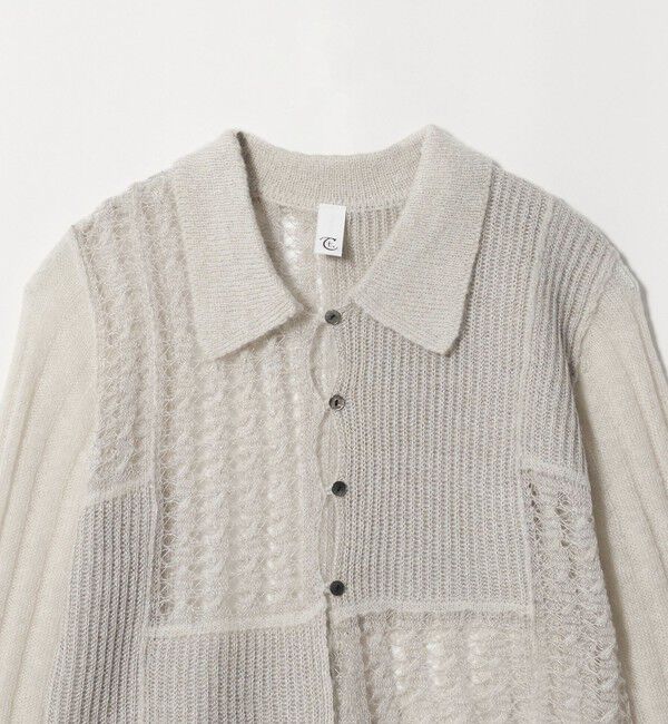 UNITED ARROWS green label relaxing「【別注】＜tyn.TGOR＞パネル カラー カーディガン」|カーディガン|