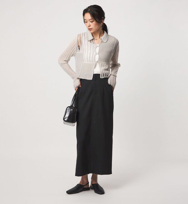 UNITED ARROWS green label relaxing「【別注】＜tyn.TGOR＞パネル カラー カーディガン」|カーディガン|