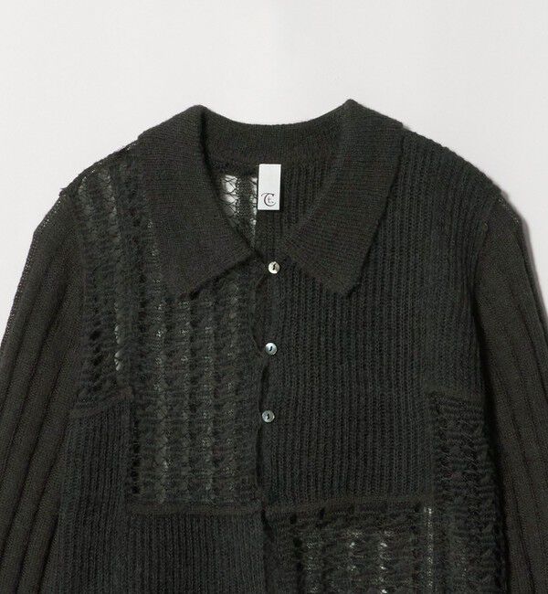 UNITED ARROWS green label relaxing「【別注】＜tyn.TGOR＞パネル カラー カーディガン」|カーディガン|