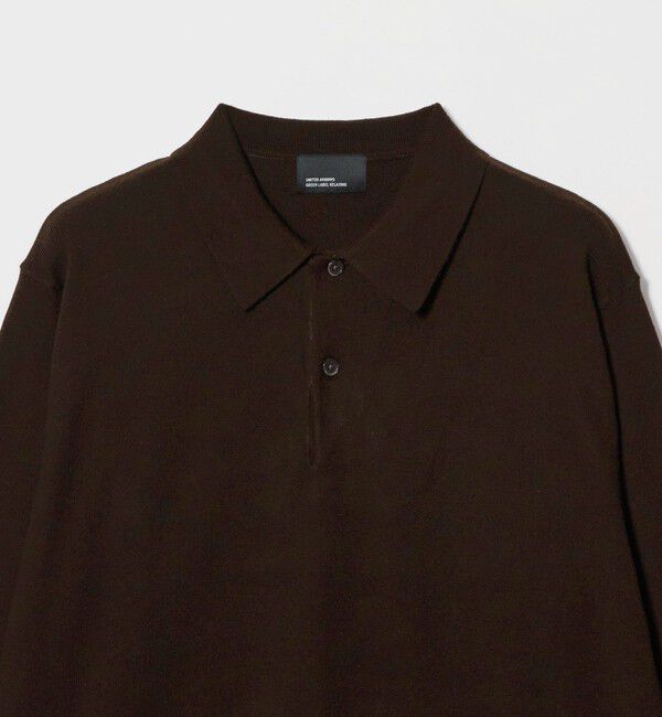 UNITED ARROWS green label relaxing「【WEB限定】JUST fit ハイゲージ ジャケイン ニットポロ」|ニット・セーター|