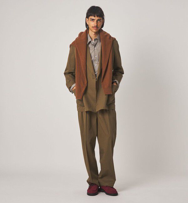 STEVEN ALAN「＜Steven Alan＞ コットン/リネン ツイル ダブルブレステッド 6B ジャケット」|テーラードジャケット|