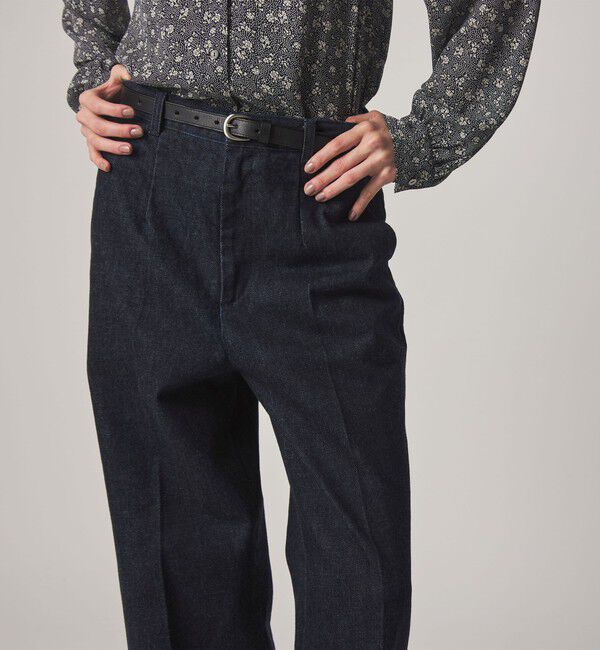 STEVEN ALAN「＜Steven Alan＞コットン スラックス デニムパンツ」|デニム|
