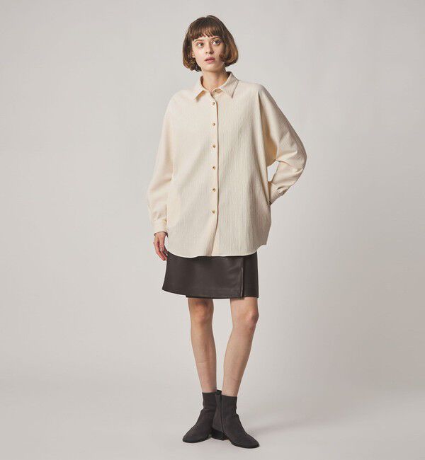 STEVEN ALAN「＜Steven Alan＞ランダム コーデュロイ ドルマンスリーブ シャツ」|シャツ・ブラウス|